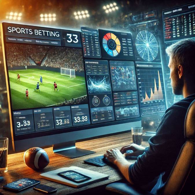 live sports stream on the screen